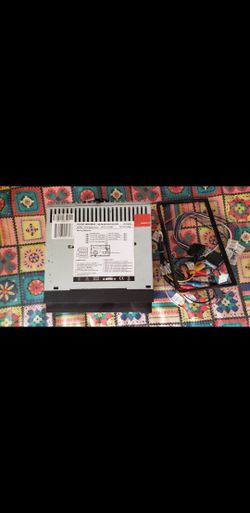 Car Radio with touch screen-PowerAcoustic brand cd player/mp3/SD card+usb inputs+camera input