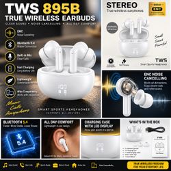 TWS 895B True Wireless Earbuds