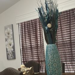 blue vase