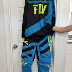 Fly Racing Motocross Jersey & Pants Combo