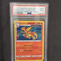 Special Delivery Charizard Psa 9