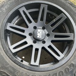 20” Rim and Tires