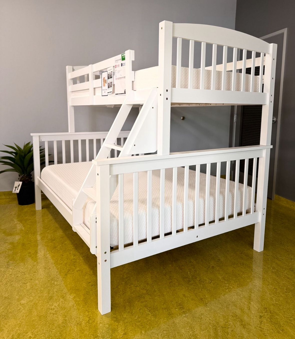Bunk Bed Frame With Mattresses