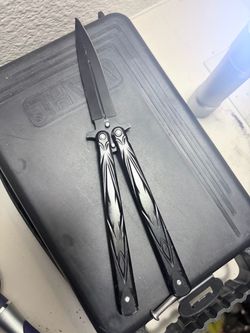 Black Butterfly Balisong Knife