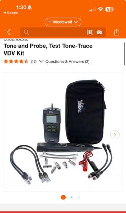IDEAL VDV MultiMedia Tone and Probe Kit