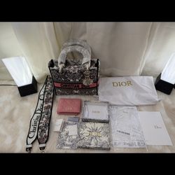 Christian Dior Luxury Bundle – Tote, Wallet, Strap & Accessories | Xmas Special 