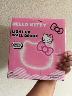 Hello Kitty LED wall art