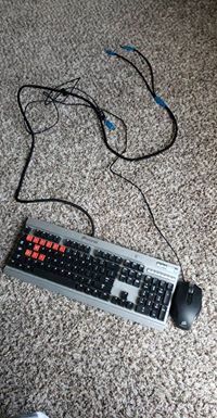 Corsair Vengence K60 Keyboard and Corsair M65 Mouse