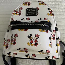 Disney Loungefly Mickey and Minnie Mouse backpack