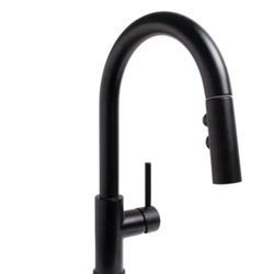 Speakman Pull-Down Kitchen Faucet Matte Black