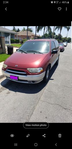 2001nissan quest GLE