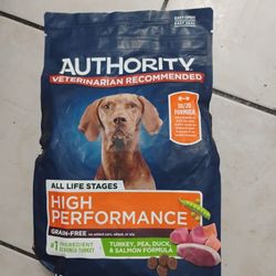 Authority Dog Food 