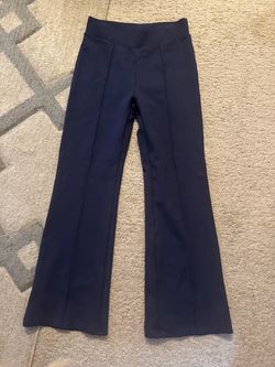Addison Bay Navy Blue Flare Leg Pants, Size Small