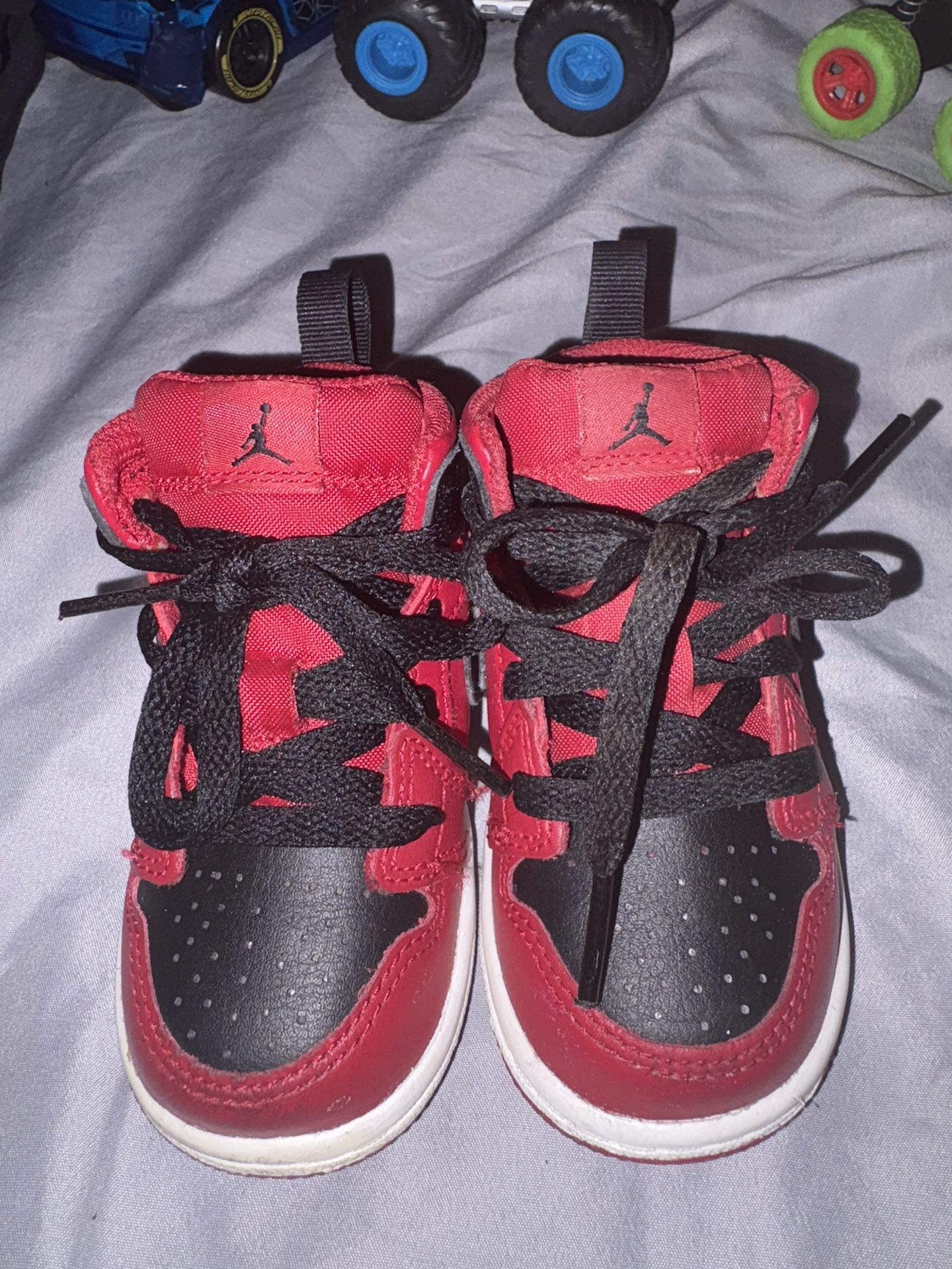 NIKE TODDLER JORDAN 1 MID REVERSE B GYM