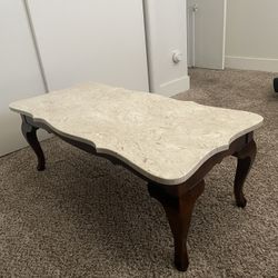 Marble Top Coffee Table 