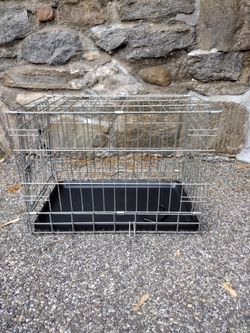 Metal Folding Dog Crate
