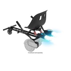 Hover-1 - Raptor Hoverboard Buggy Attachment with LED Fog Blasters and Sound Effects - Black