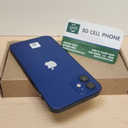 iPhone 12 64 gb Factory Unlocked Blue Excellent Condition