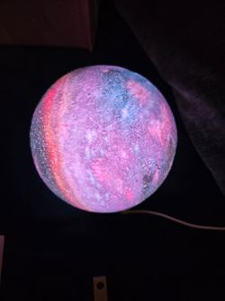 3D Planet Moon Lamp with Color Changing LED Light