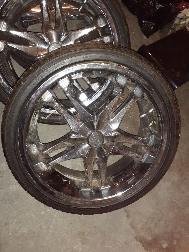 20" chrome rims for Sale in Raleigh, NC OfferUp