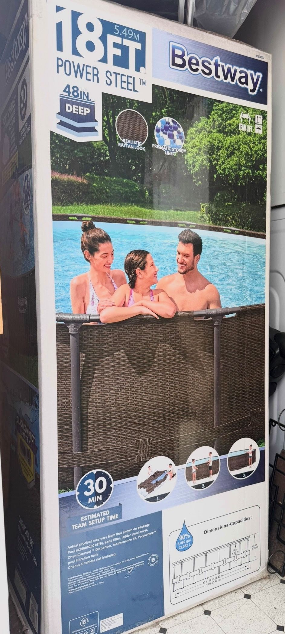 Bestway Power Steel 18ft x 48in Pool