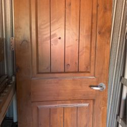 Solid Wood Doors Knotty Alder