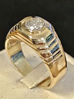 Diamond man’s ring