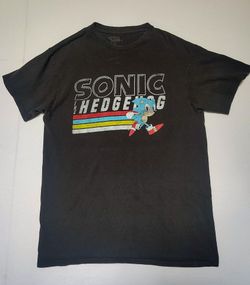 Sonic the Hedgehog Graphic Tee - Medium - Crew Neck
