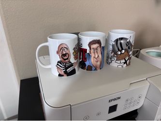 Epson 2800 Sublimation Ink printer & Cricut sublimation mug press.