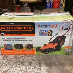 🧰🛠BLACK & DECKER 15” 10 AMP Corded Electric Walk Behind Push Lawn Mower-NEW!-$140!🧰🛠