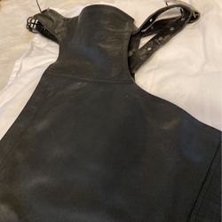 River Road All Leather Chaps, Size 2x