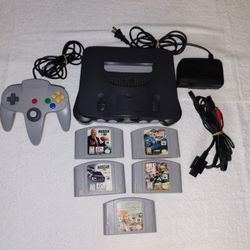 Nintendo 64 Video Game Console N64 Games Collection 
