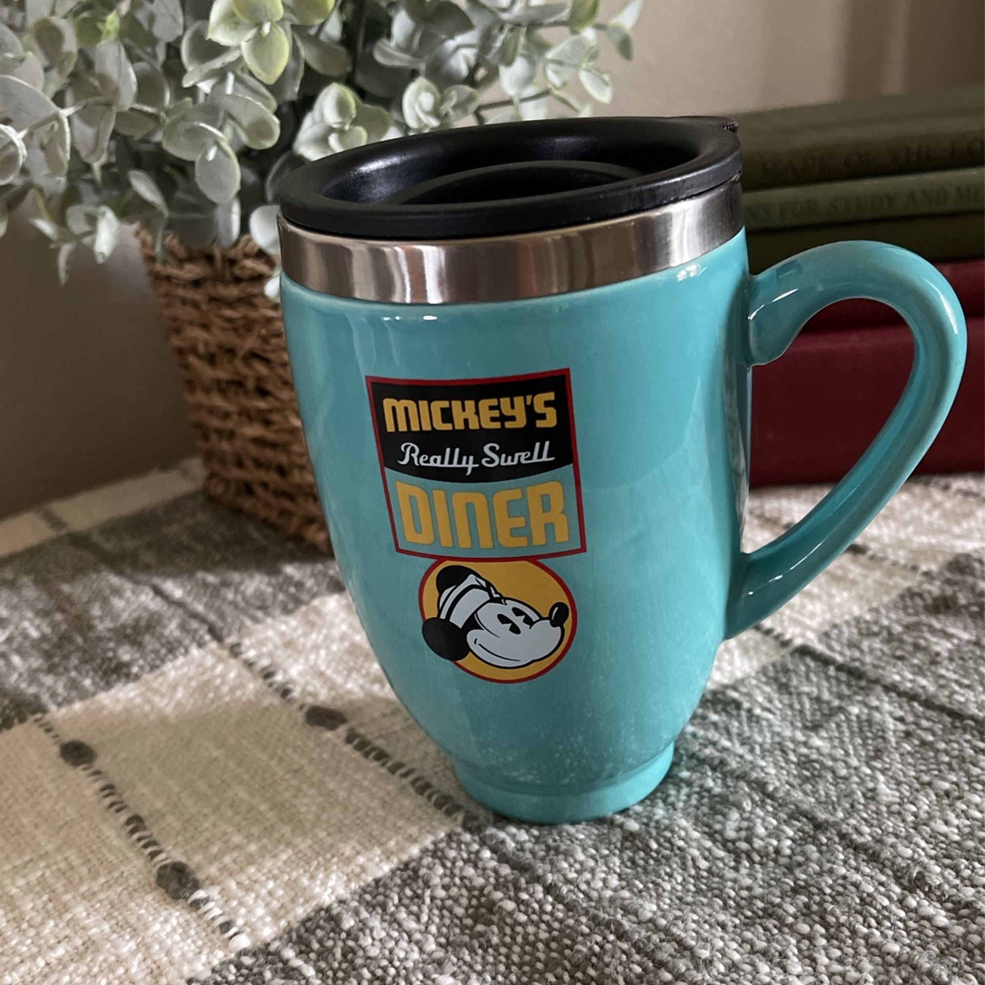 Authentic Disneyland Mickey Travel Mug