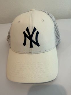 New York Yankees White Truckers Hat