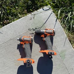RIDGID Brushless impact driver & drill