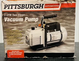 Pittsburgh 3CFM Two Stage Vacuum