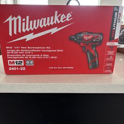 Milwaukee Hex Screwdriver Kit 