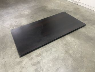 Ikea wooden table top 2ftx4ft black dining table no legs