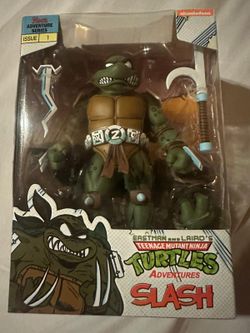 NECA Teenage Mutant Ninja Turtles Adventures Slash 7-inch action figure