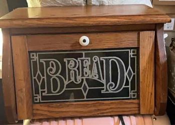 Vintage bread box