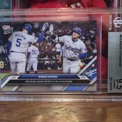 2024 Shohei Ohtani TOPPS Now #616 / 15483 BECKETT (BGS) 9.5 GEM MINT