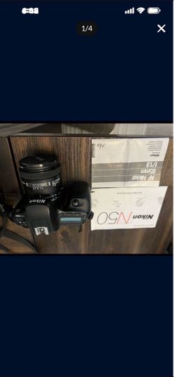 Nikon n50 with 85mm lens