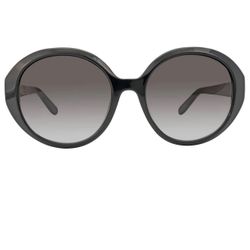 Authentic Salvatore Ferragamo Women Black Sunglasses 