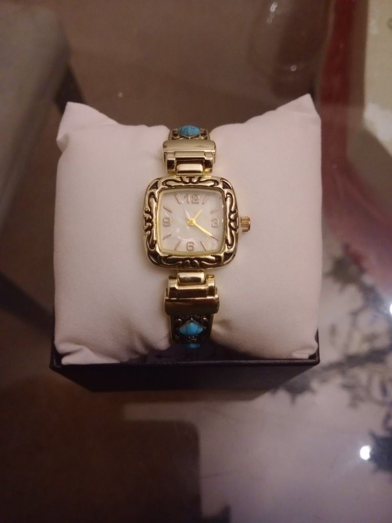 New Turquoise /Mother Of Pearl Watch