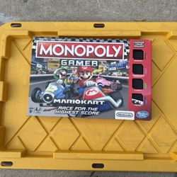 Monopoly Gamer Mario Kart Board Game
