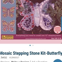 Mosaic Stepping Stone Kit