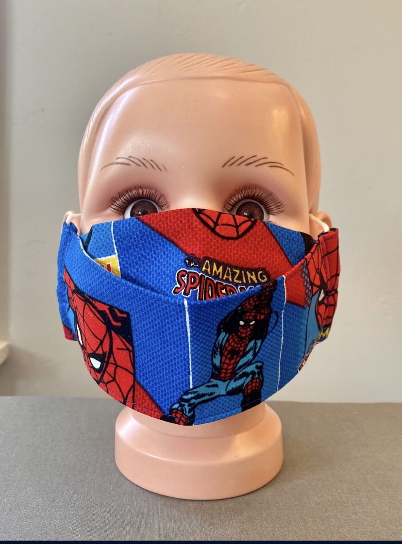 Spider-Man Kid Size 3D Face Mask 