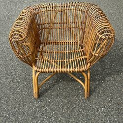 Rattan Accent Chair In Great Condition