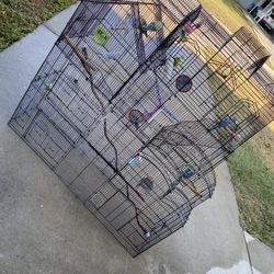 Custom Made Bird Cage /10 Birds 