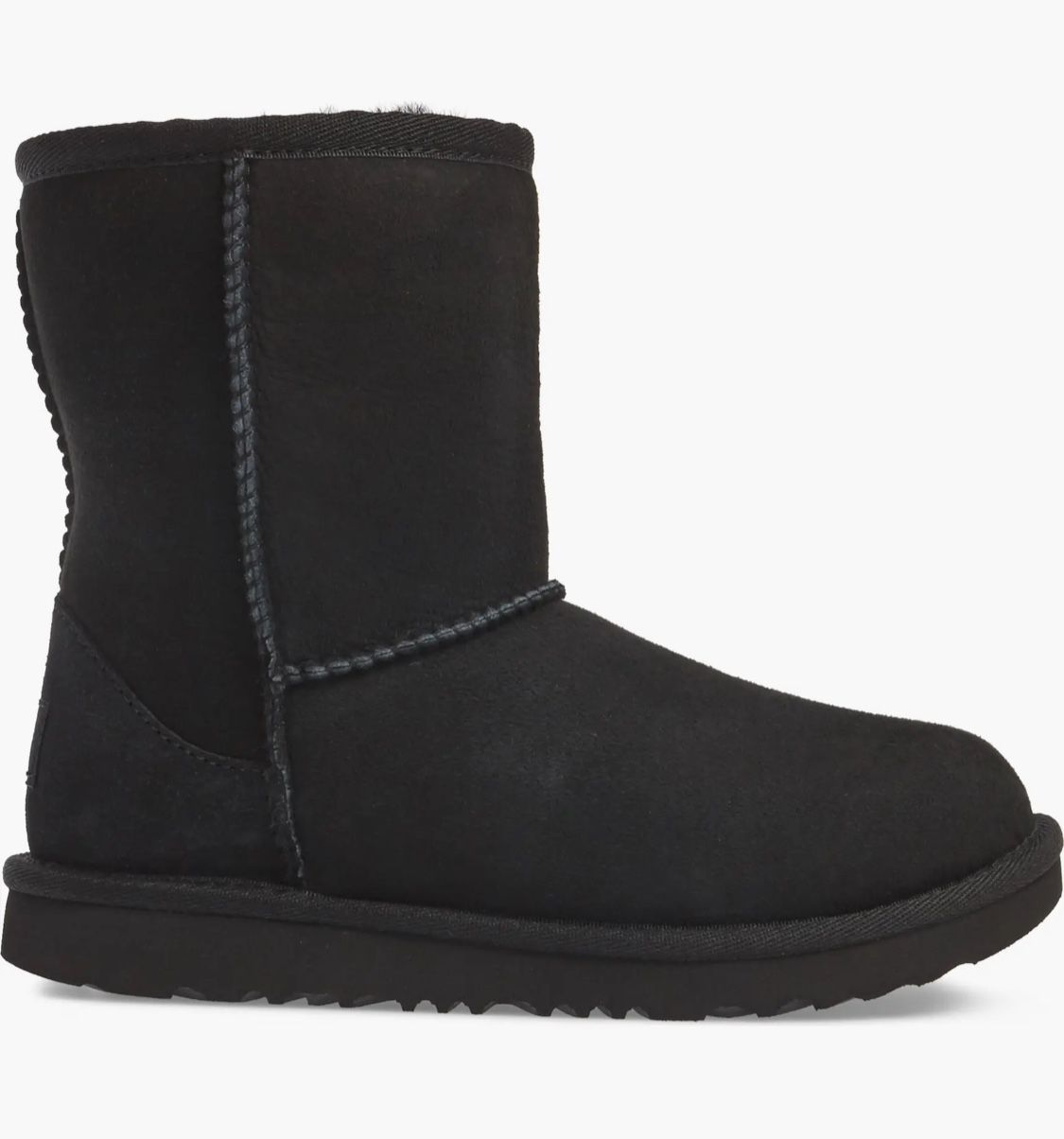 New UGGs Classic SHORT 2 BLACK Youth 4Y / 6 Women’s Wether Resistant 